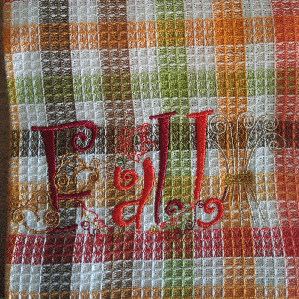 Fall Kitchen towel